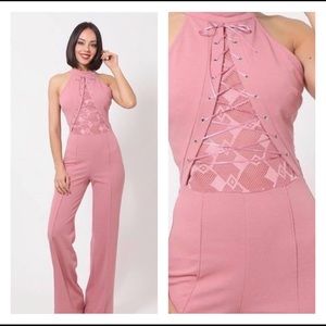 Super cute jumpsuit! Very unique!